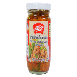 Maesri Chilli Paste With Basil Leaves (Pad Kapao) (200g) バジルの葉と唐辛子ペースト（パッドカパオ）