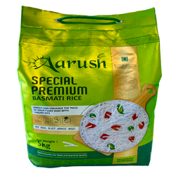 Arush Extra Long Premium Basmati Rice (5kg)
