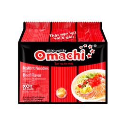 Omachi Vietnamese Instant Noodles Beef Flavour (79gx5p)